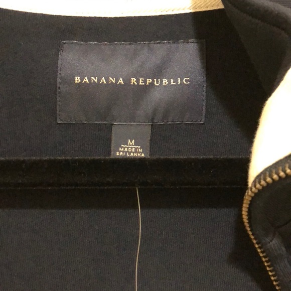 BANANA REPUBLIC ZIP UP NWT - Picture 2 of 4